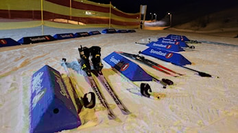 Trippelrenn 4 på Svea - fristil/skibytte